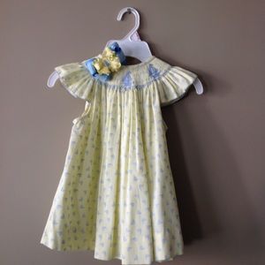 Amanda Remembered Smocked Short Sailboat Set 3T